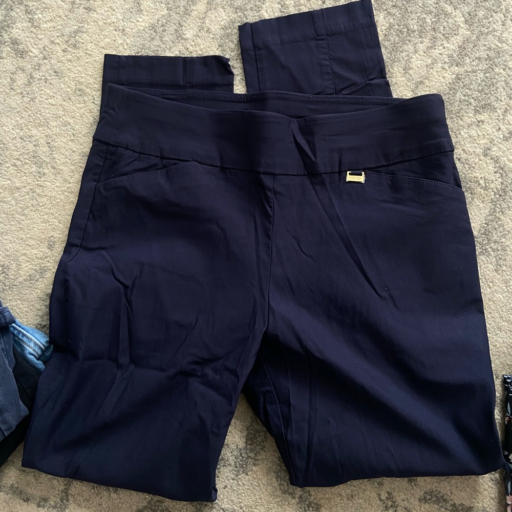 Anne Klein Pull-On Stretch Slacks - sz 12